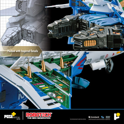 Pre Order POSE+ Metal Series – Combat Alpha Fighter | Robotech: The New Generation