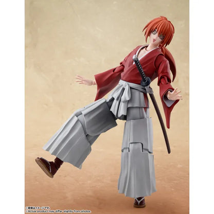 Pre Order Kenshin Himura "Rurouni Kenshin: Meiji Swordsman Romantic Story", TAMASHII NATIONS S.H.FiguartsTAMASHII NATIONS S.H.Figuarts