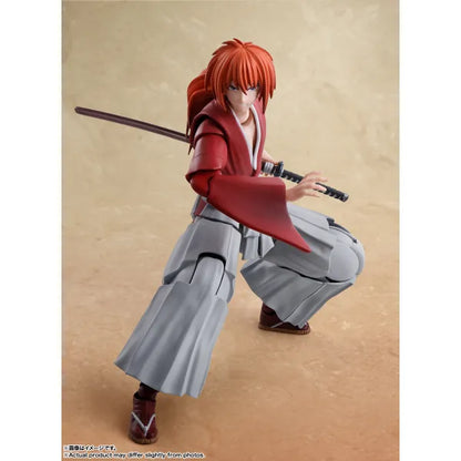 Pre Order Kenshin Himura "Rurouni Kenshin: Meiji Swordsman Romantic Story", TAMASHII NATIONS S.H.FiguartsTAMASHII NATIONS S.H.Figuarts