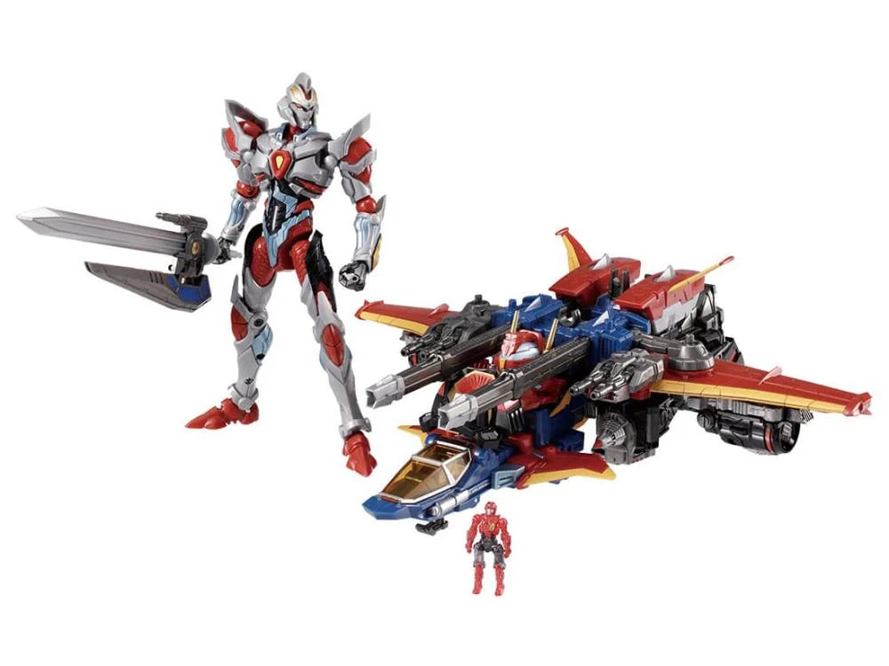 Diaclone Gridman Universe 01 Battles Gridman gridman and jet pose