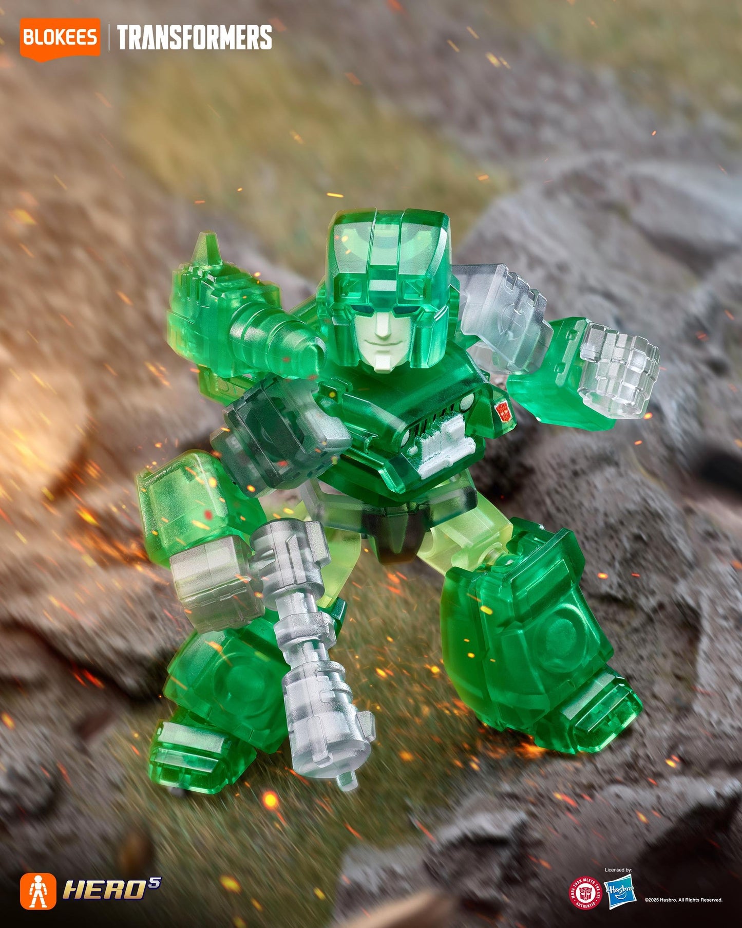 Transformers Blokees Defender Version 04 Heavy Tyrants Fury | Blokees