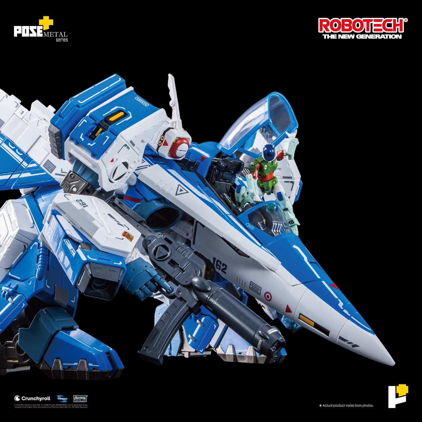 Pre Order POSE+ Metal Series – Combat Alpha Fighter | Robotech: The New Generation