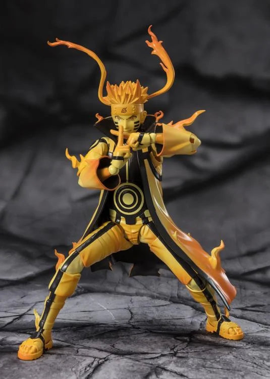 Naruto Uzumaki Kurama Link Mode Version The Power of Hope That Connects Feelings Exclusive "Naruto: Shippuden" - Tamashii Nations S.H.Figuarts