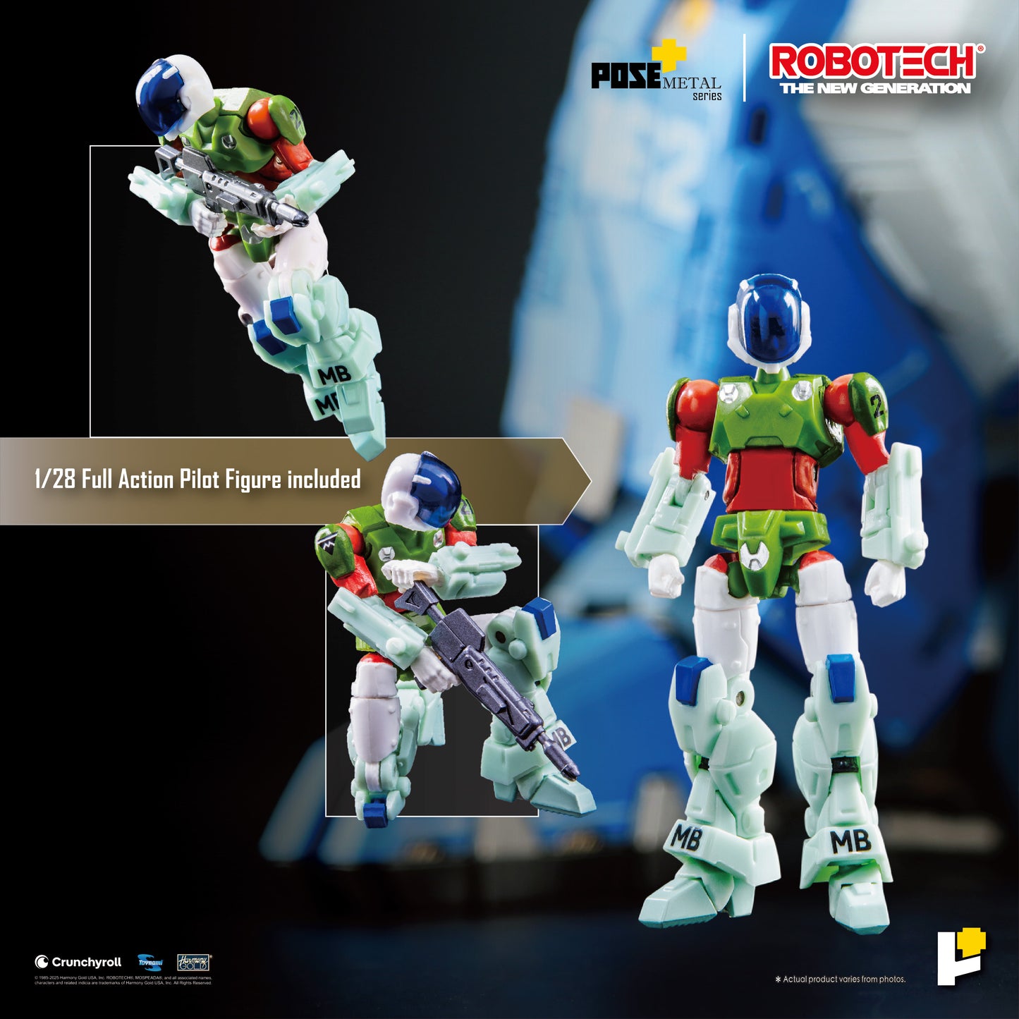Pre Order POSE+ Metal Series – Combat Alpha Fighter | Robotech: The New Generation