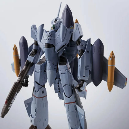 VF-0A Phoenix (Shin Kudo use) + QF-2200D-B Ghost "Macross Zero" - Tamashii Nations Hi-Metal R