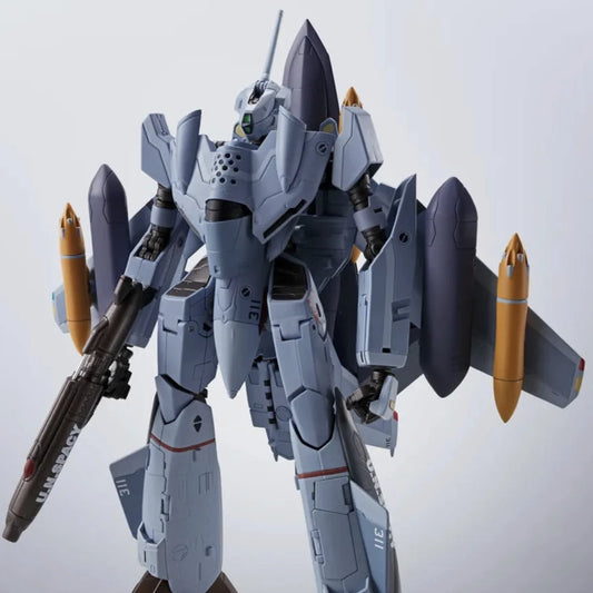 VF-0A Phoenix (Shin Kudo use) + QF-2200D-B Ghost "Macross Zero" - Tamashii Nations Hi-Metal R