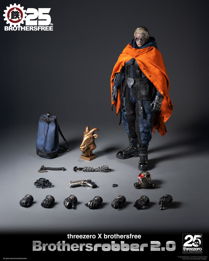 Brothersfree 1/6 scale Brothers Robber 2.0 25th Anniversary Edition "Brothersfree" | Threezero
