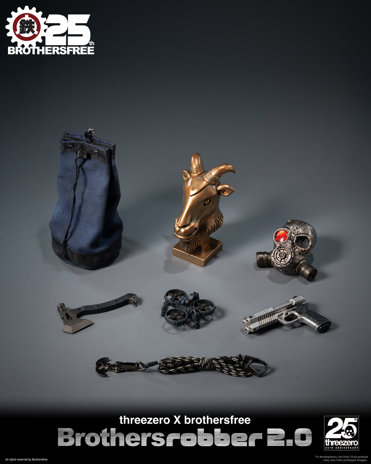 Brothers Robber 2.0 (25th Anniversary Edition) "Brothersfree" | Threezero