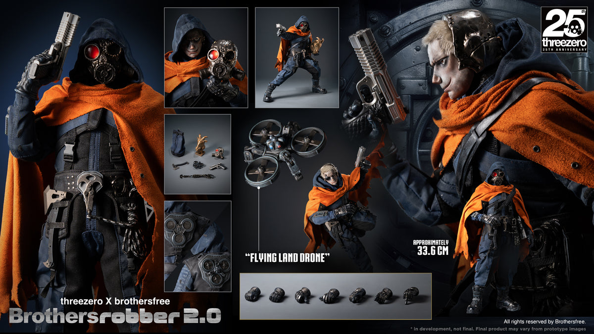 Brothers Robber 2.0 (25th Anniversary Edition) "Brothersfree" | Threezero
