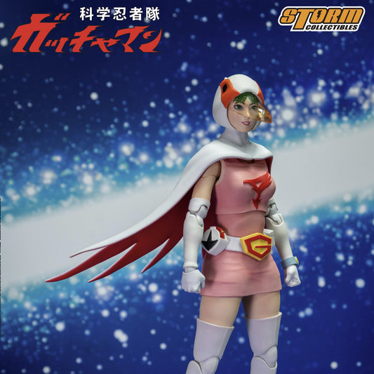 Gatchaman Jun THE SWAN by Storm Collectibles Close up