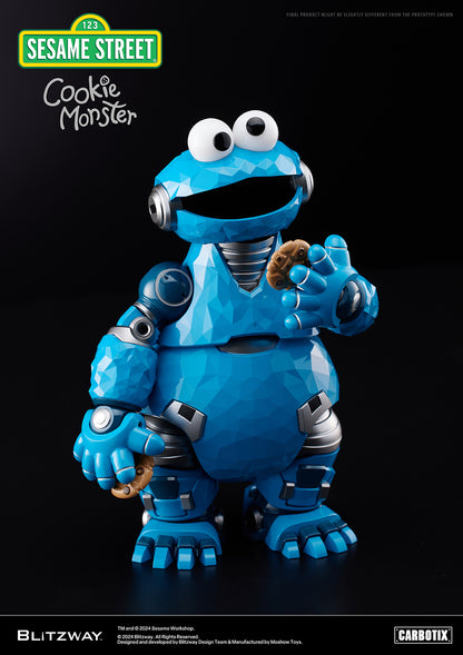 Pre Order Sesame Street Cookie Monster - Blitzway Carbotix Action Figure