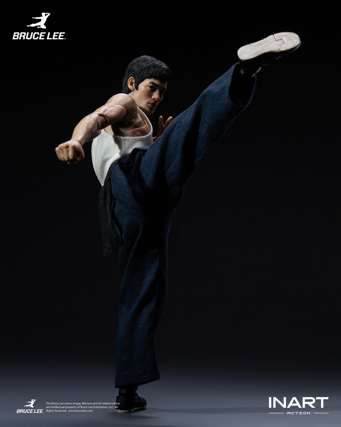InArt 1/12 Bruce Lee - Kung Fu Outfit "Bruce Lee" Queen Studio | InArt 1/12 Scale