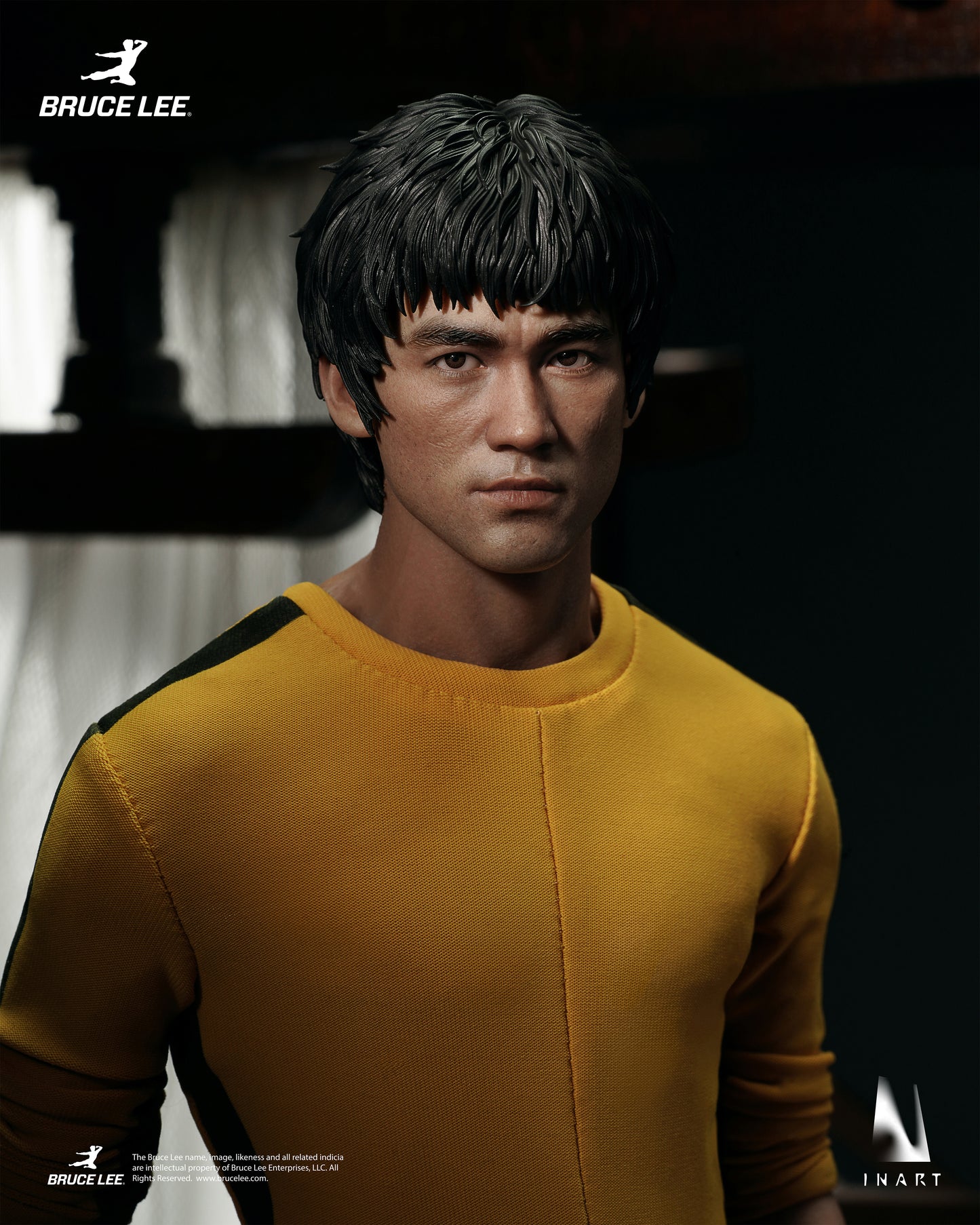 InArt 1/6 Bruce Lee - Yellow Jumpsuit "Bruce Lee" Queen Studio | InArt 1/6 Scale