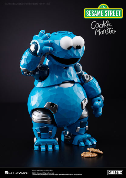 Pre Order Sesame Street Cookie Monster - Blitzway Carbotix Action Figure