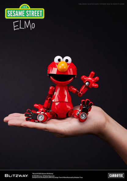 Pre Order Sesame Street Elmo - Blitzway Carbotix Action Figure