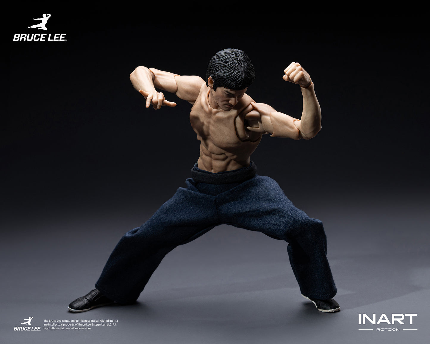 InArt 1/12 Bruce Lee - Kung Fu Outfit "Bruce Lee" Queen Studio | InArt 1/12 Scale