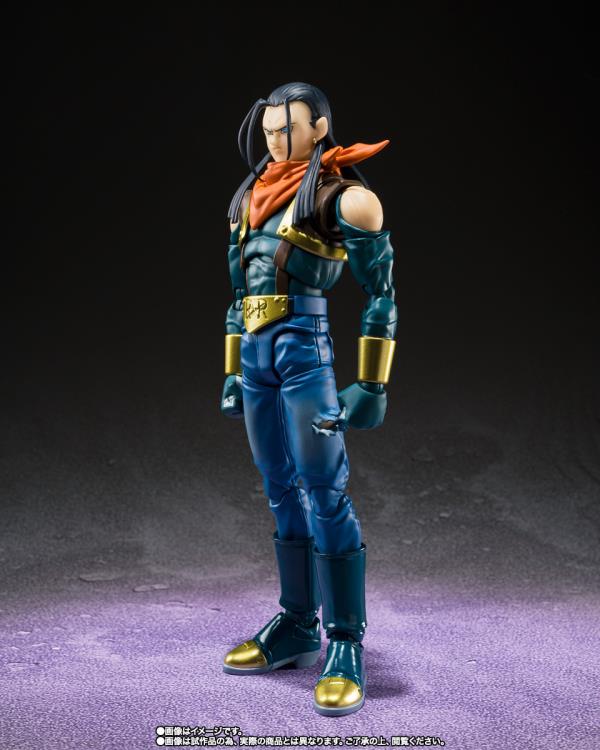Dragon Ball GT S.H.Figuarts Super Android 17 standing pose