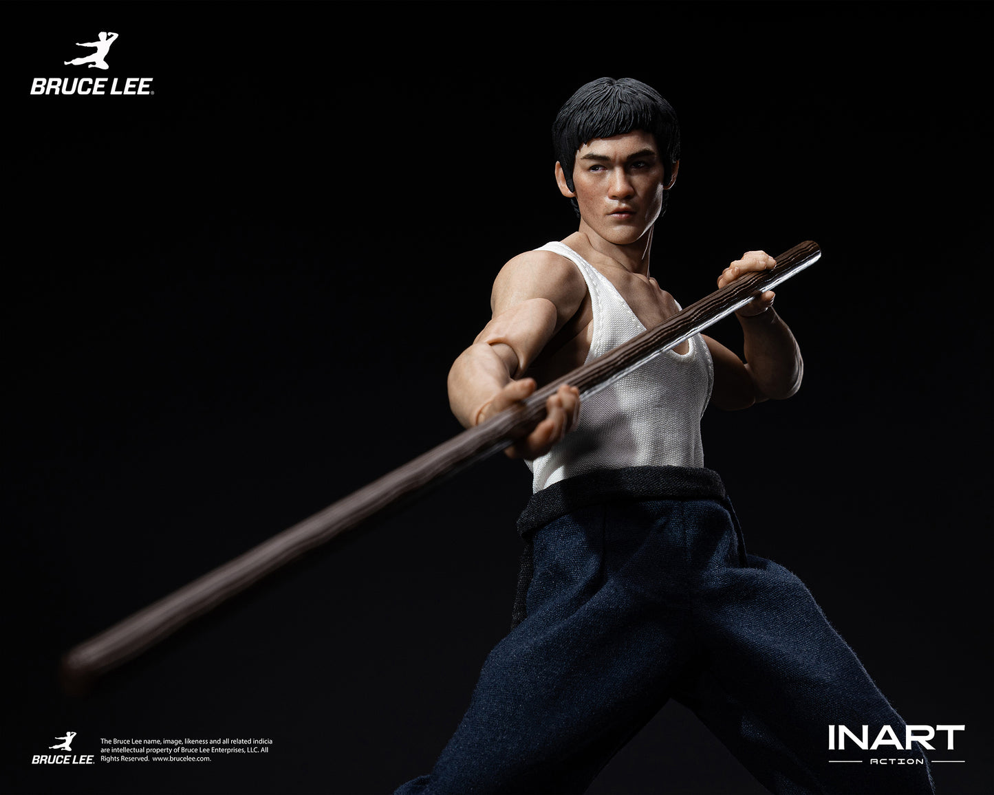 InArt 1/12 Bruce Lee - Kung Fu Outfit "Bruce Lee" Queen Studio | InArt 1/12 Scale