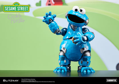 Pre Order Sesame Street Cookie Monster - Blitzway Carbotix Action Figure