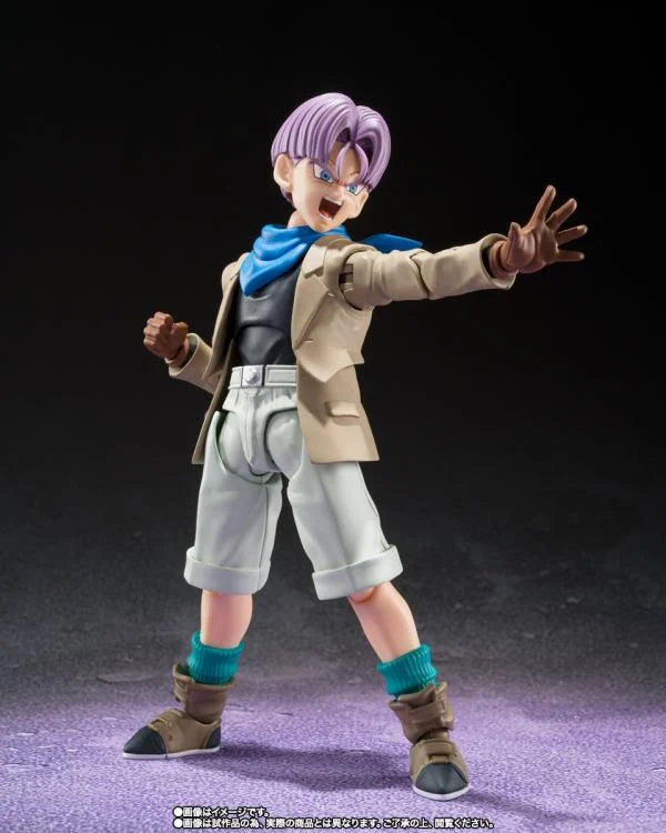 Dragon Ball GT S.H.Figuarts Trunks firing energy pose