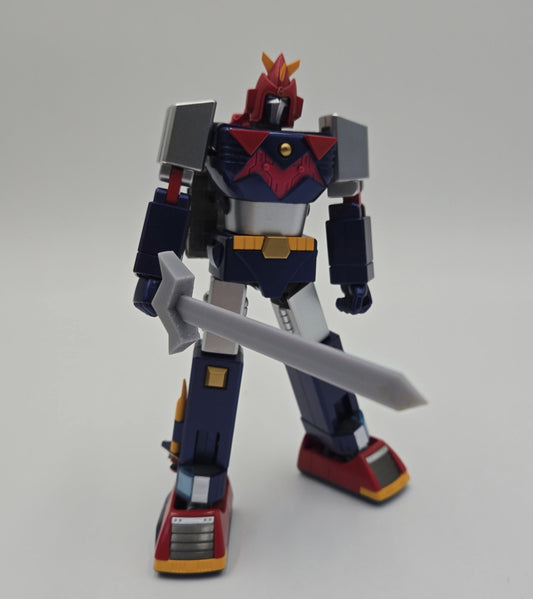Custom Voltes V Sword for Action Toys Mini Action Voltes V