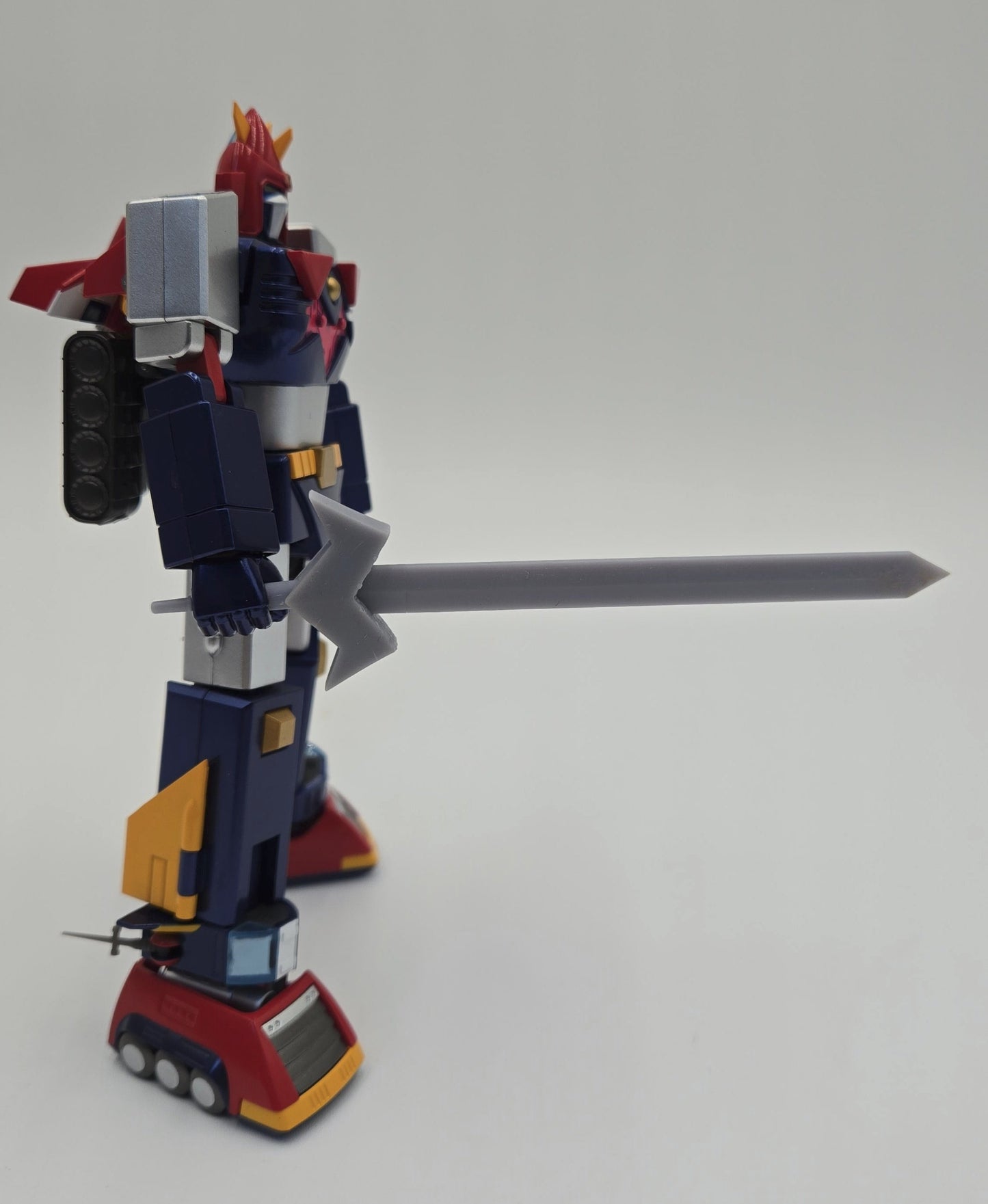 Custom Voltes V Sword for Action Toys Mini Action Voltes V