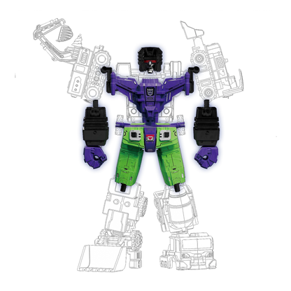 Transformers Blokees Galaxy Defender Version Chapter 3 Devastator Combining Accessories | Blokees