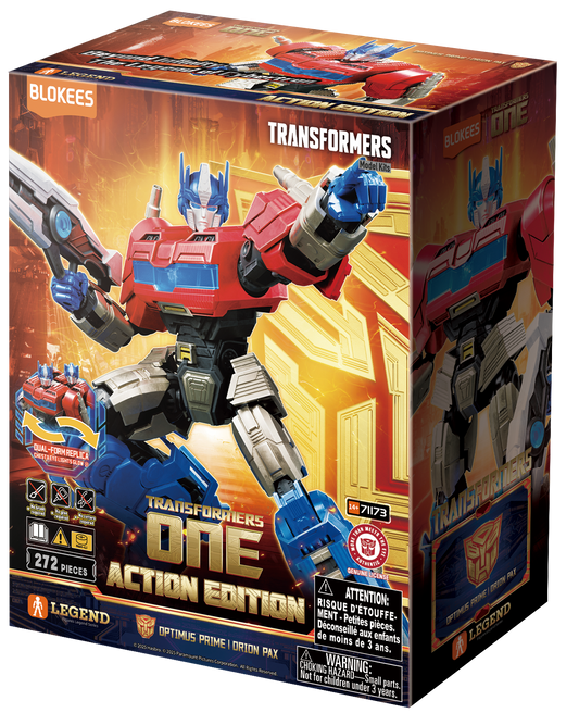 Transformers Blokees Orion Pax (Optimus Prime) Action Edition 04 "Transformers One" | Blokees Model Kit