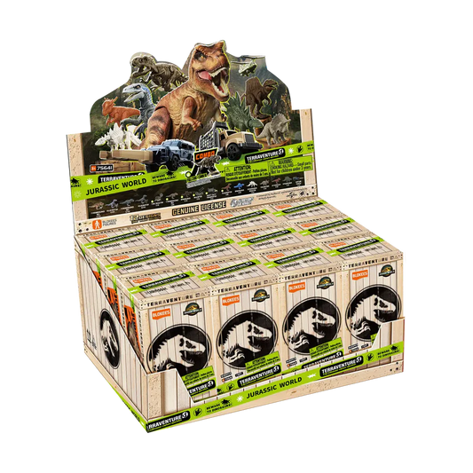 Jurassic Park Blokees Terraventure TS-01 Dinosaur Capture Operation Box of 12 "Jurassic World" | Blokees
