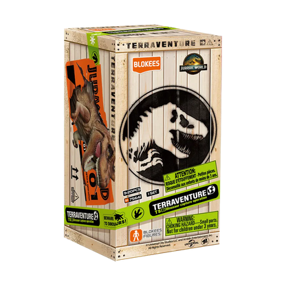 Jurassic Park Blokees Terraventure TS-01 Dinosaur Capture Operation Box of 12 "Jurassic World" | Blokees