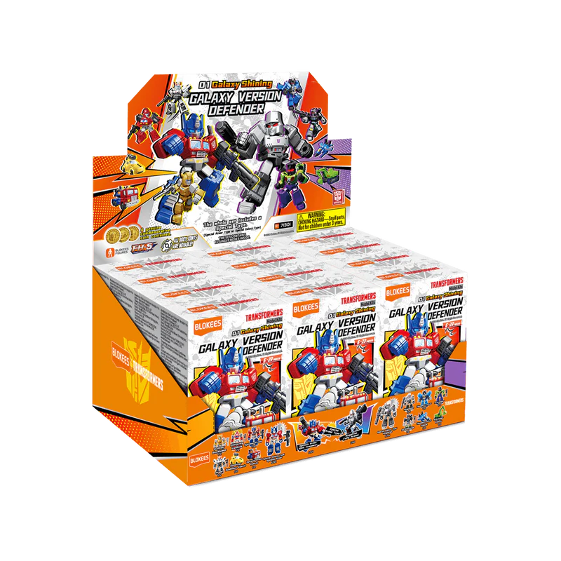 Blokees Figures Transformers Defender Version 01 Shattered Alliance