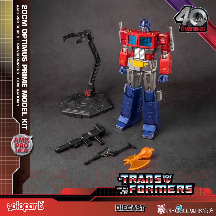 Transformers Optimus Prime Advanced Model Kit Pro all accessories
