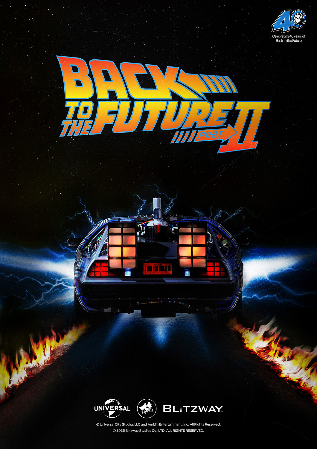Pre Order Back to the Future II Delorean Time Machine 1/6 by Blitzway (+Bonus)