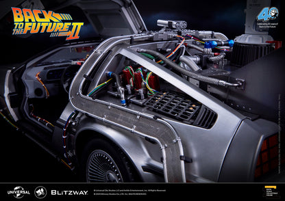Pre Order Back to the Future II Delorean Time Machine 1/6 by Blitzway (+Bonus)