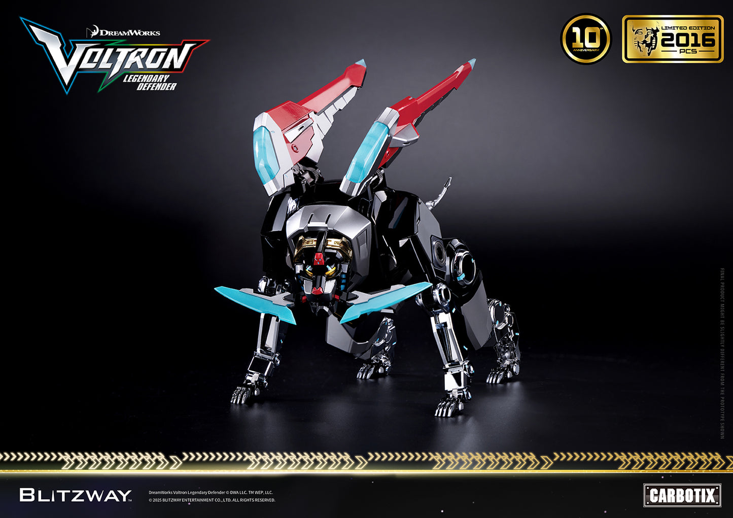 Blitzway Carbotix Voltron Legendary Defender (Special Limited Edition) | Blitzway