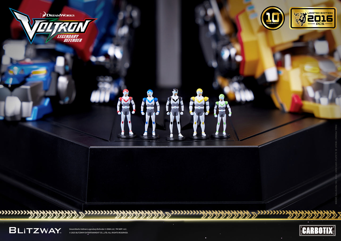 Blitzway Carbotix Voltron Legendary Defender (Special Limited Edition) | Blitzway