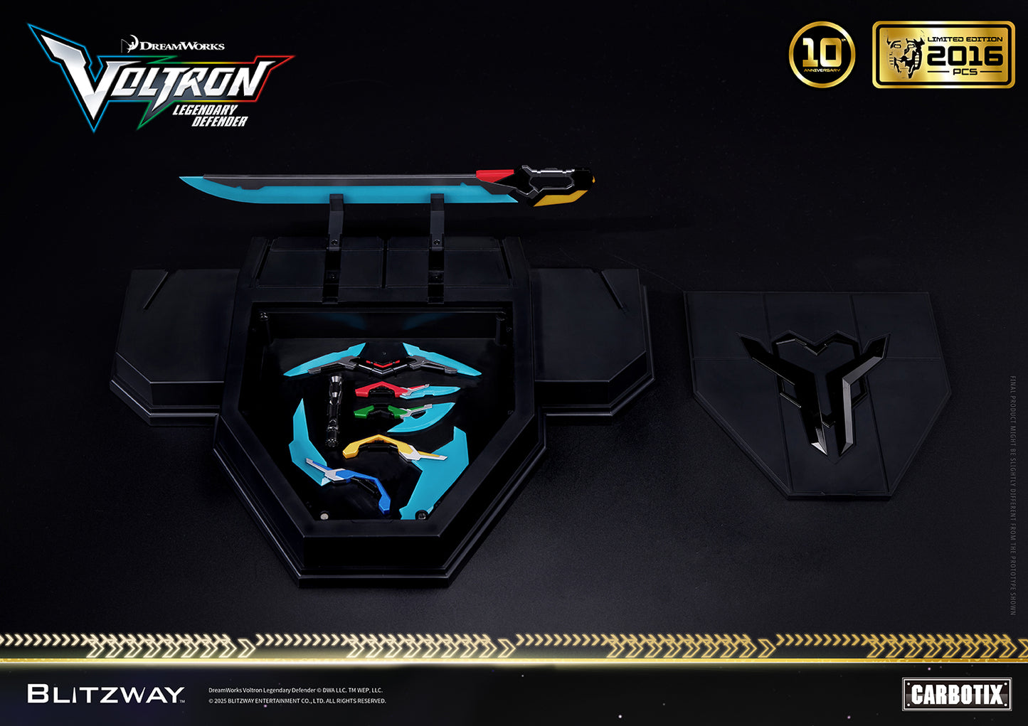 Blitzway Carbotix Voltron Legendary Defender (Special Limited Edition) | Blitzway