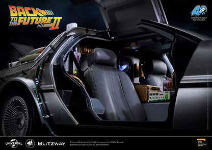 Pre Order Back to the Future II Delorean Time Machine 1/6 by Blitzway (+Bonus)