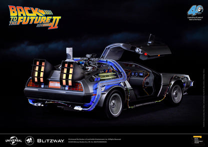 Pre Order Back to the Future II Delorean Time Machine 1/6 by Blitzway (+Bonus)