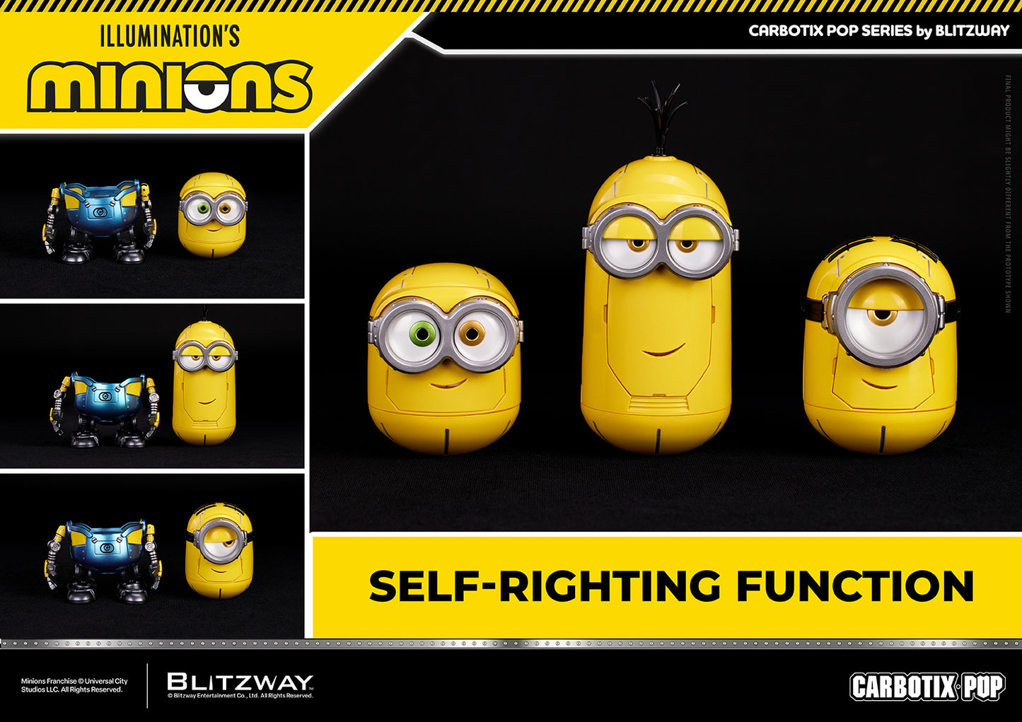 Blitzway Carbotix POP DX Illumination's Minions Trio | Blitzway
