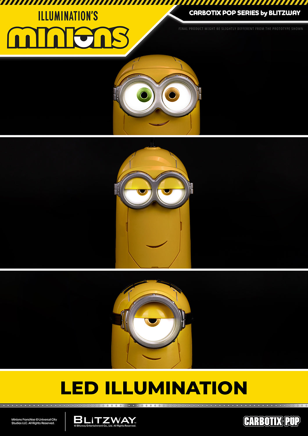 Blitzway Carbotix POP DX Illumination's Minions Trio | Blitzway