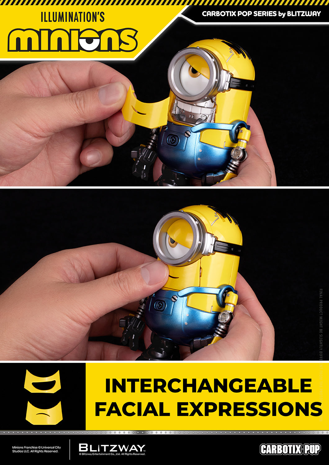 Blitzway Carbotix POP DX Illumination's Minions Trio | Blitzway