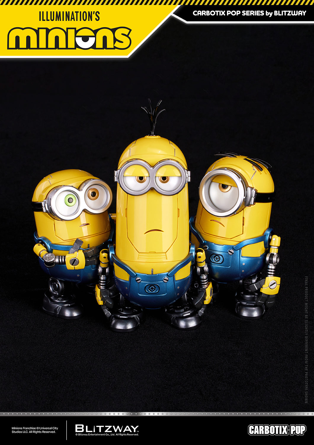 Blitzway Carbotix POP DX Illumination's Minions Trio | Blitzway