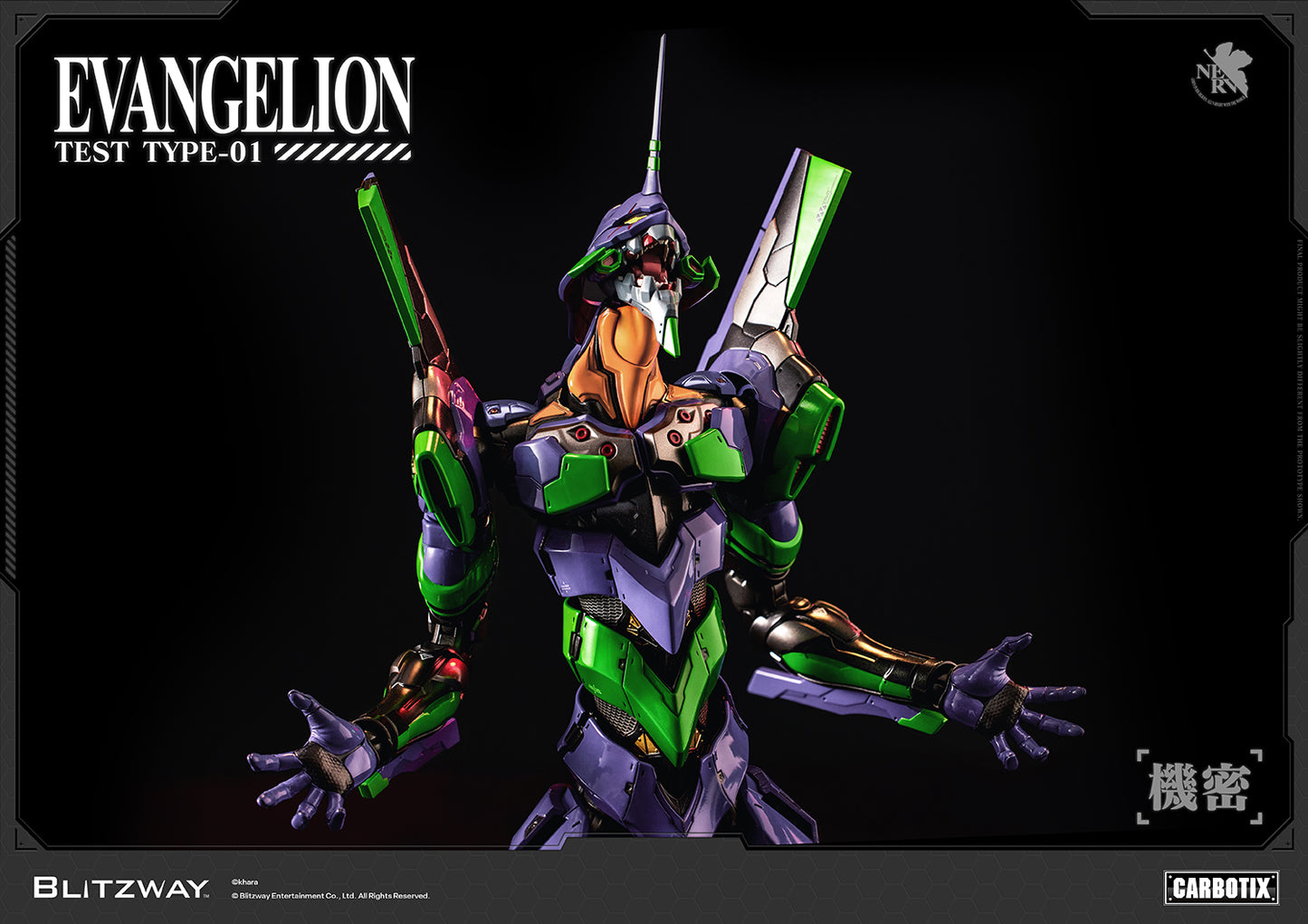 Blitzway CARBOTIX Evangelion Unit-01 Test Type Standard Version | Blitzway