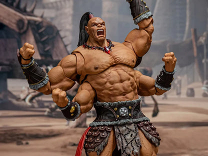 Mortal Kombat X Goro 1/12 Scale Action Figure  screaming with one hand raised