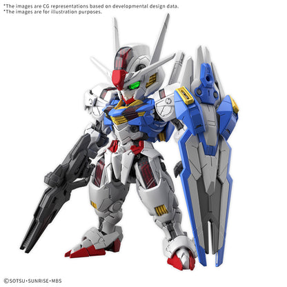 Pre Order MGSD Gundam Aerial "Mobile Suit Gundam: The Witch From Mercury" Bandai Hobby SD Master Grade Model Kit