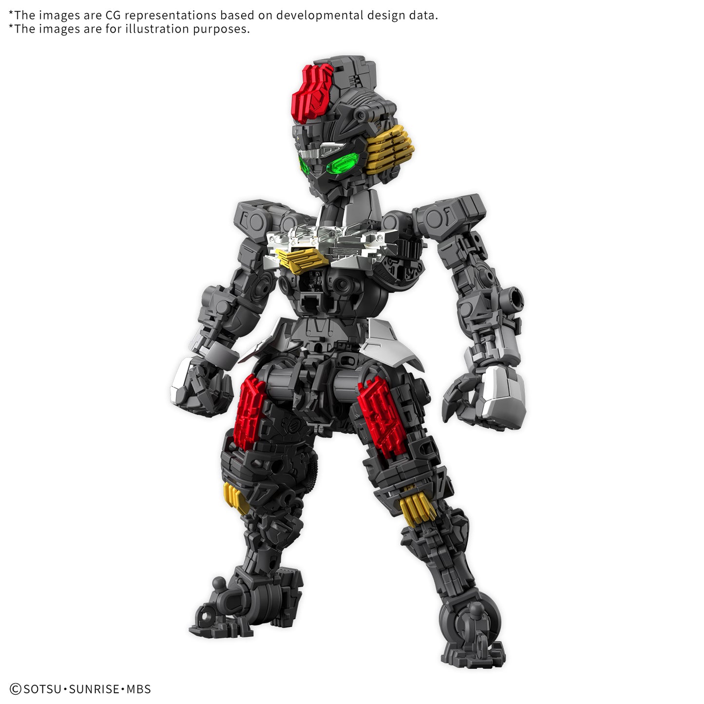 Pre Order MGSD Gundam Aerial "Mobile Suit Gundam: The Witch From Mercury" Bandai Hobby SD Master Grade Model Kit
