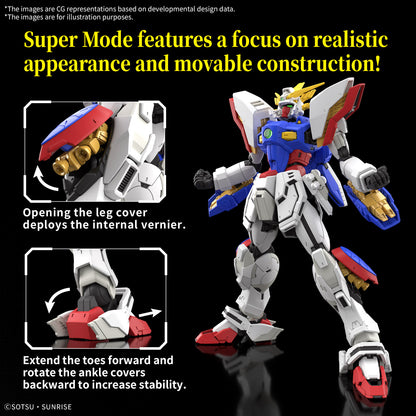Pre Order RG Shining Gundam "Mobile Fighter G Gundam" - Bandai Hobby 1/144 Scale Real Grade Model Kit