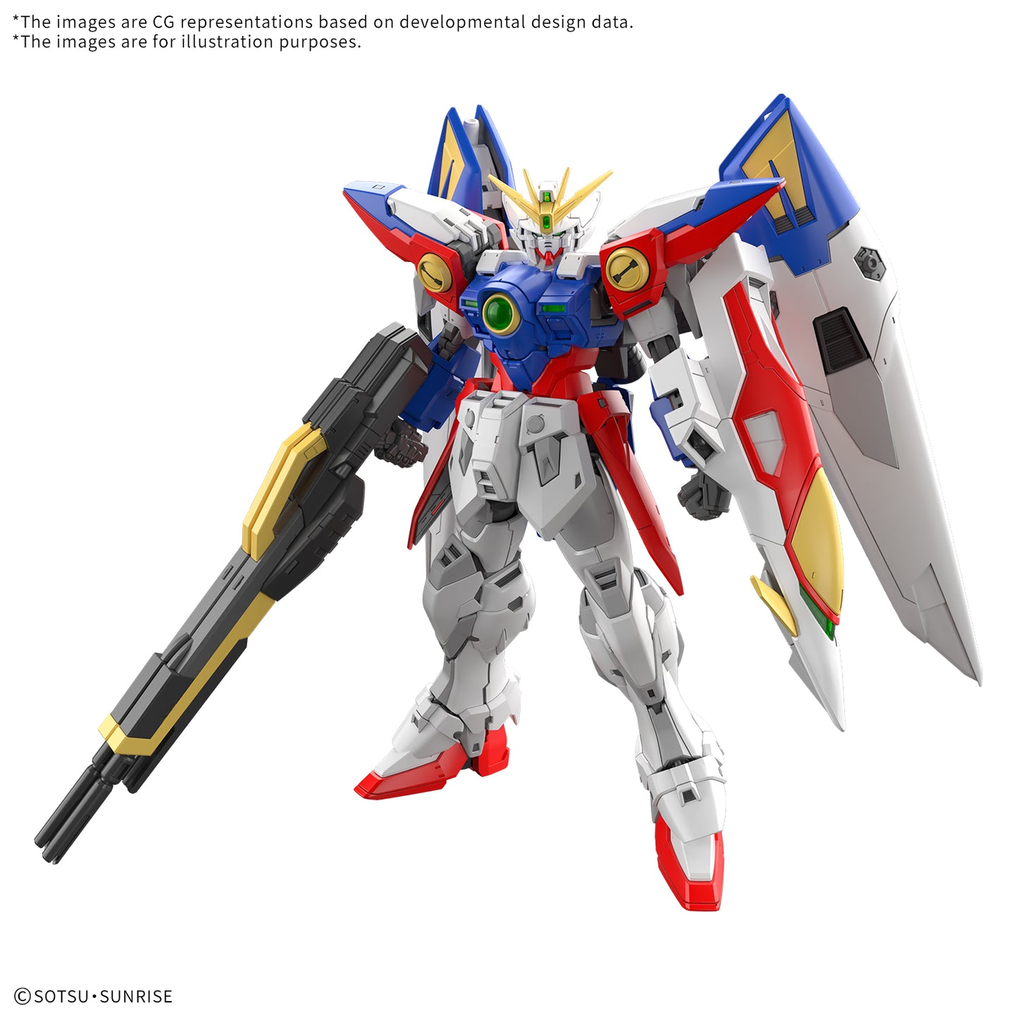 Pre Order RG Wing Gundam Zero "Mobile Suit Gundam Wing" - Bandai Hobby 1/144 Scale Real Grade Model Kit