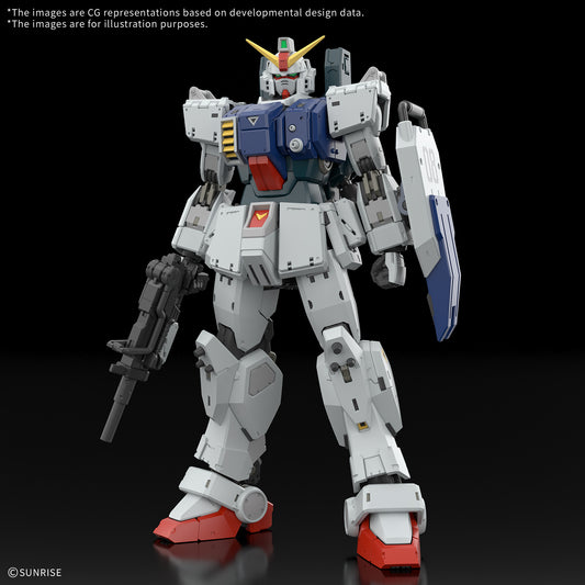 RG Gundam Ground Type "Mobile Suit Gundam: The 08th MS Team" - Bandai Hobby 1/144 Scale Real Grade Model Kit